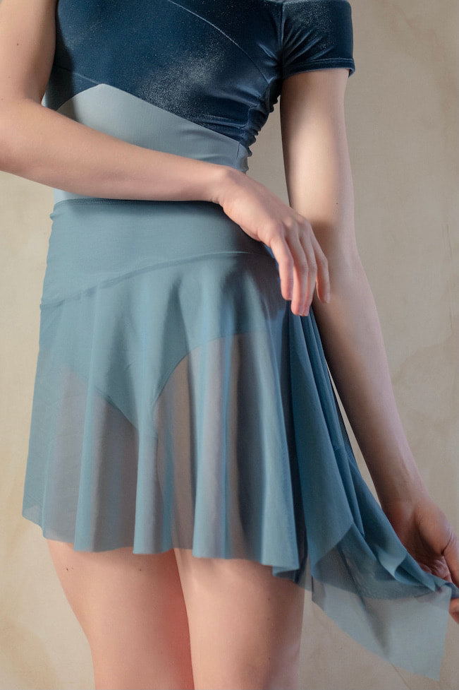 Unique-skirt | Iced turquoise