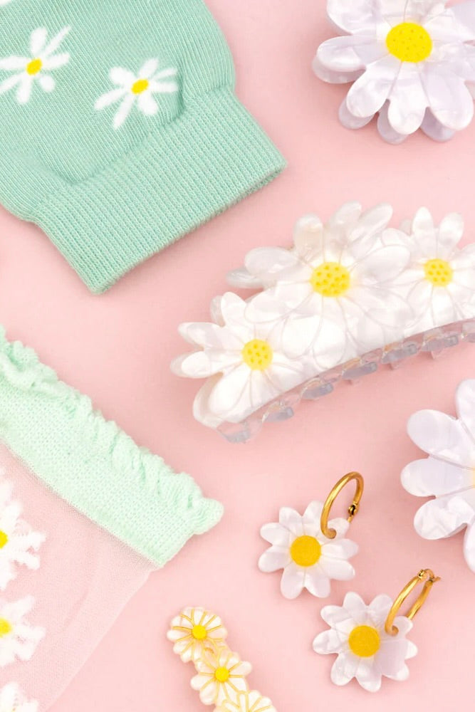 DAISY HAIR CLAW