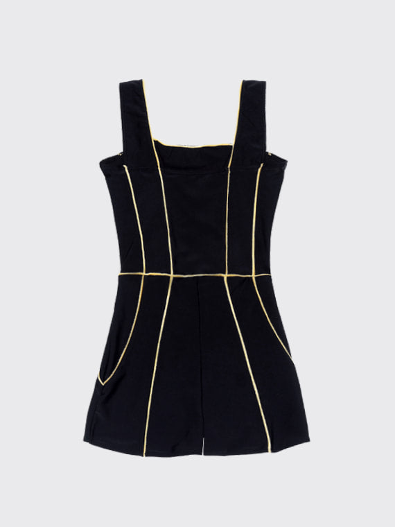 Corset leotard | Black