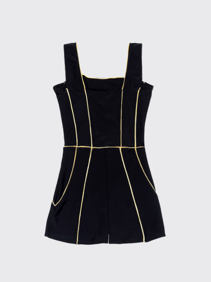 Corset leotard | Black