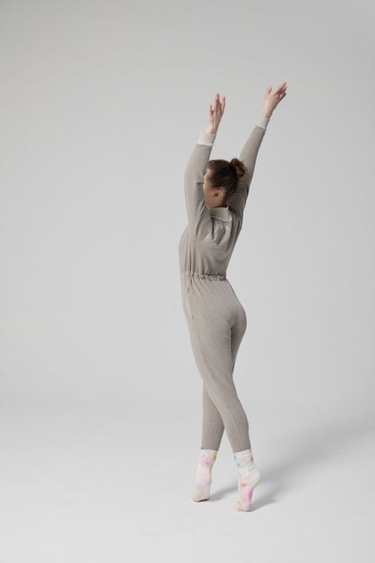 MODAL® FITTED JUMPSUIT | ASH BROWN