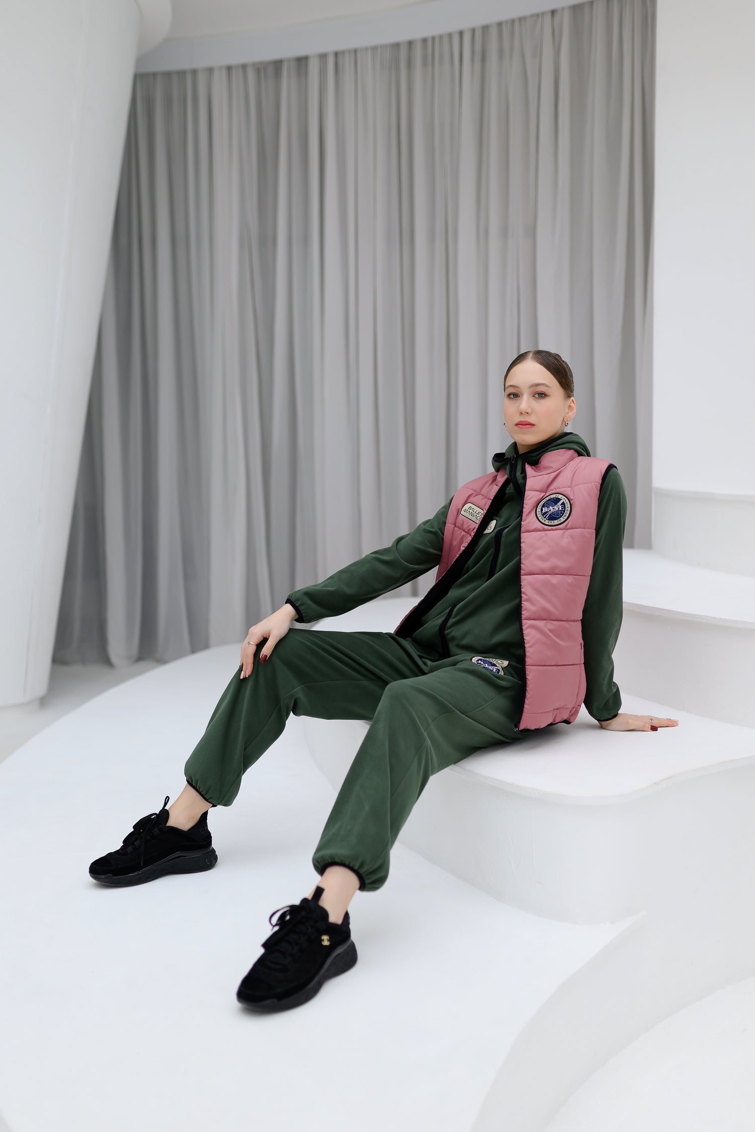 Interstellar vest | Dusty rose