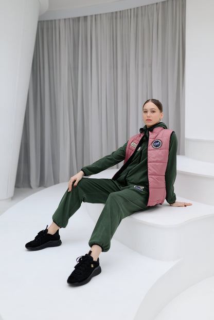 Interstellar vest | Dusty rose