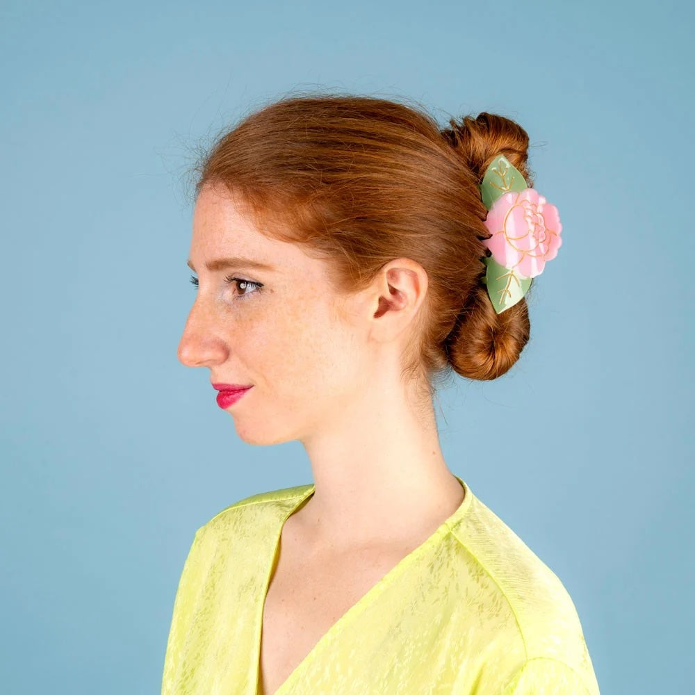 PEONY HAIR CLAW