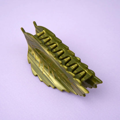 CHESTNUT LEAF HAIR CLAW