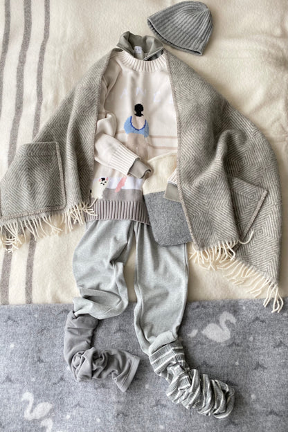 ORGANIC COTTON JUMPSUIT | GREY