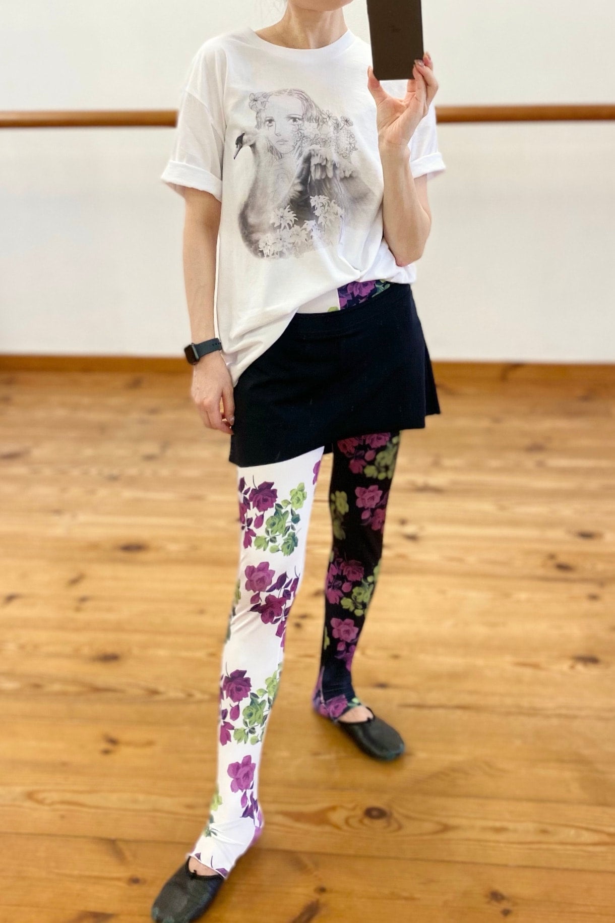Tinka Black and White T-Shirt