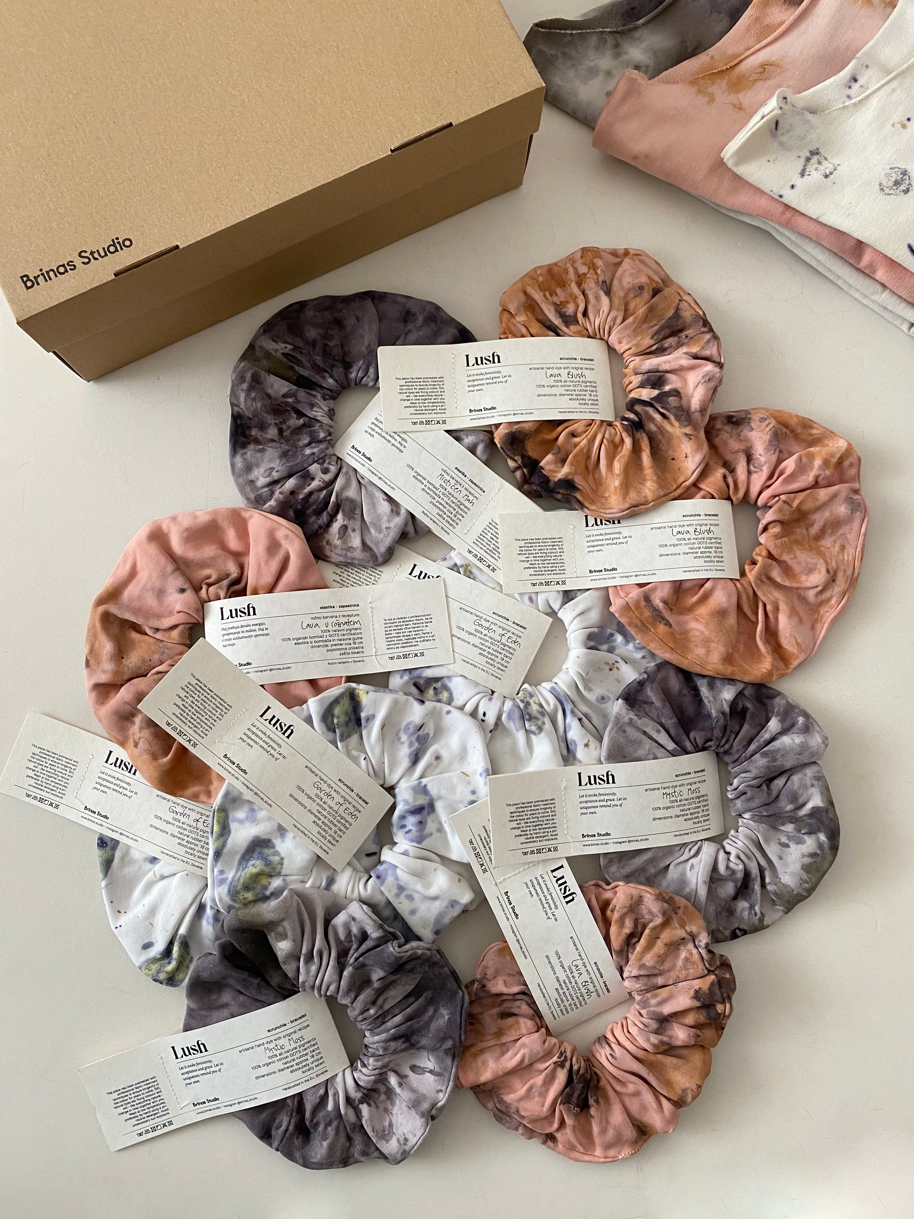 Lush scrunchie | Mystic Moss