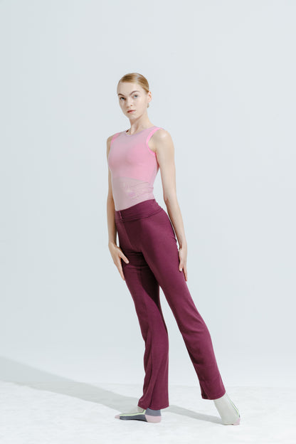MODAL® SHORT GOWN AND PANTS SET - SHADOW