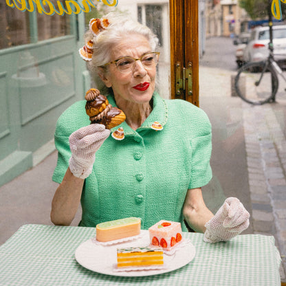 RELIGIEUSE PASTRY HAIR CLAW
