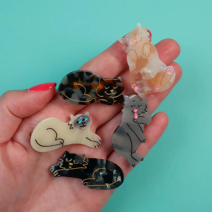 TORTOISESHELL CAT HAIR CLIP