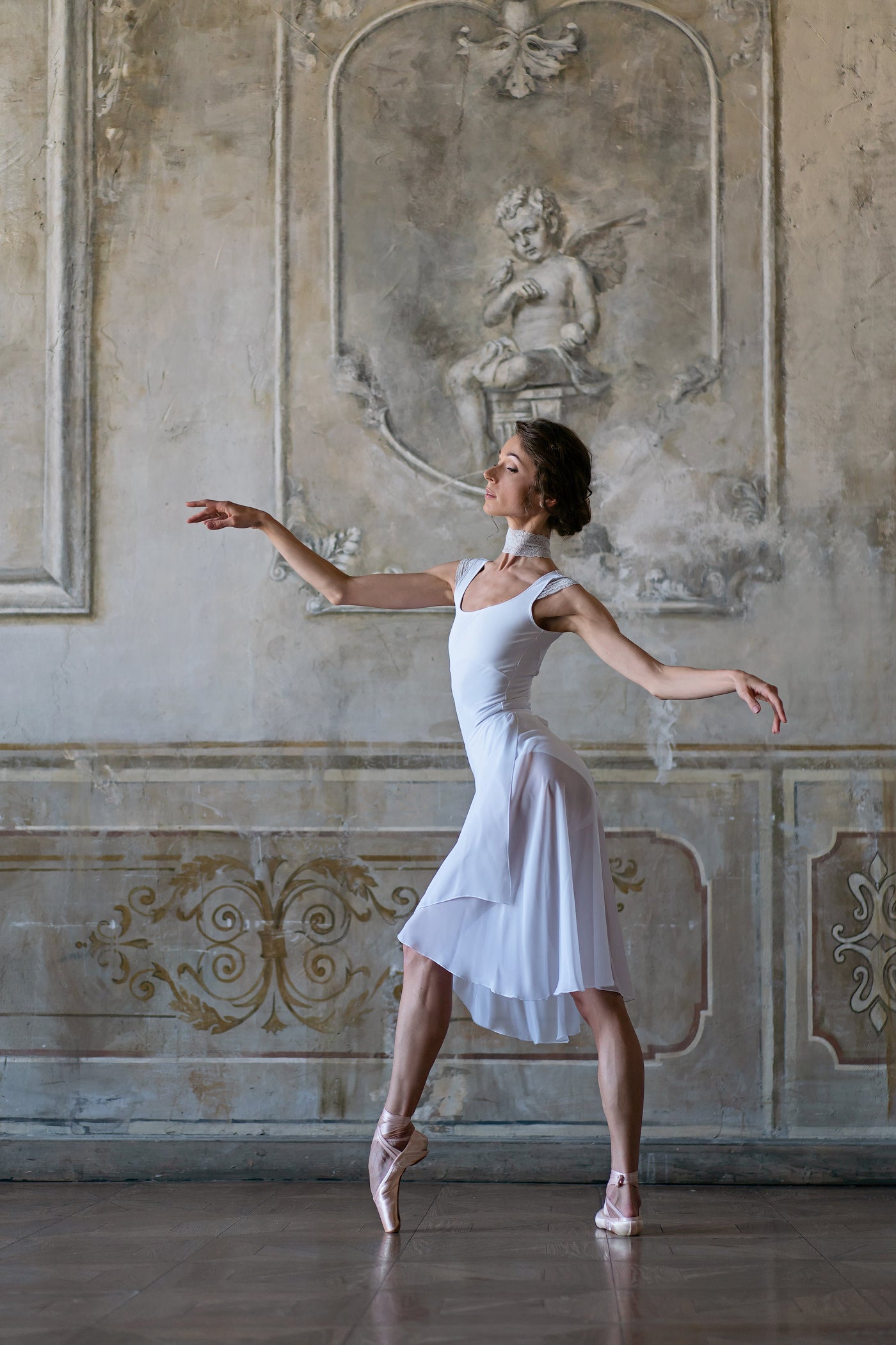 Louis leotard | White
