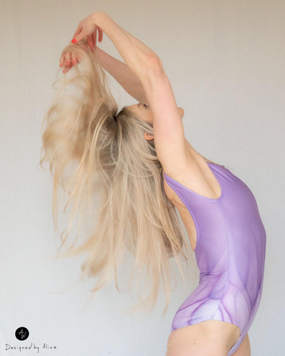 BODYSUIT // LAVENDER SOMEFISH
