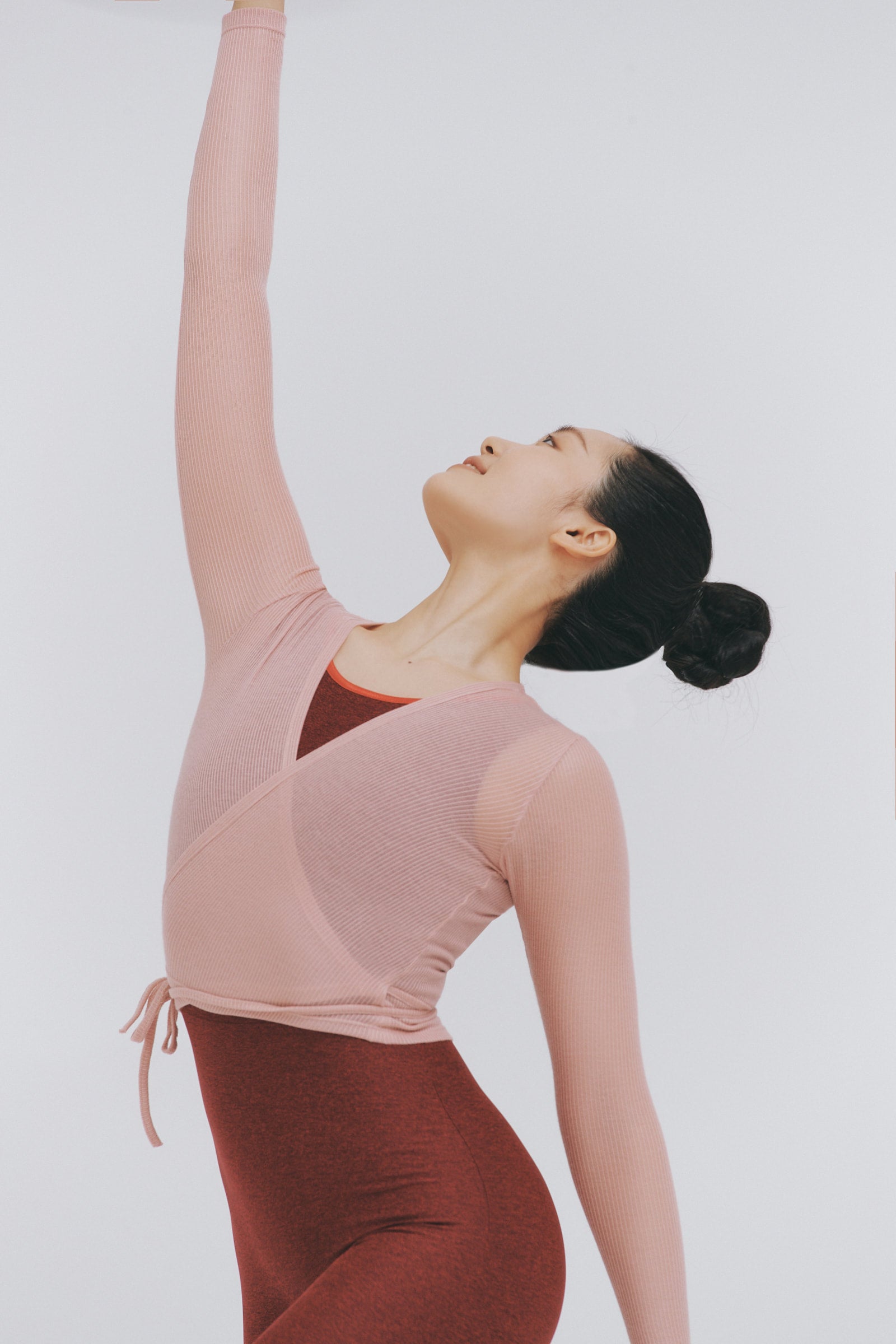 TENCEL™ WRAPPED TOP | LIGHT PINK