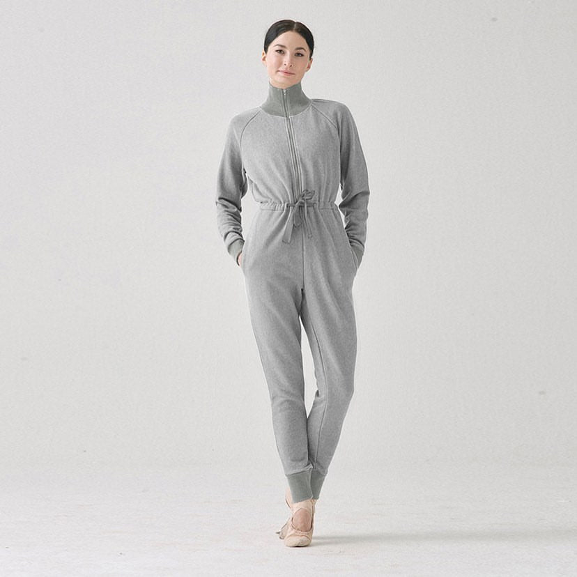ORGANIC COTTON JUMPSUIT | GREY