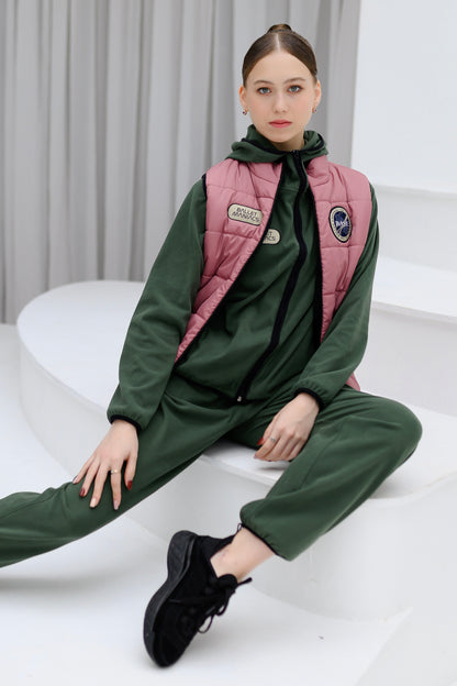 Interstellar vest | Dusty rose