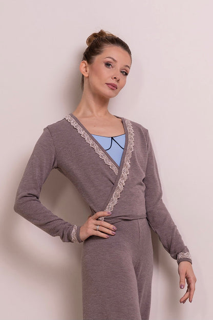 Cardigan in action | Cocoa