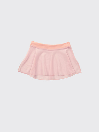 Girls tunique-skirt mini with slits | Pink