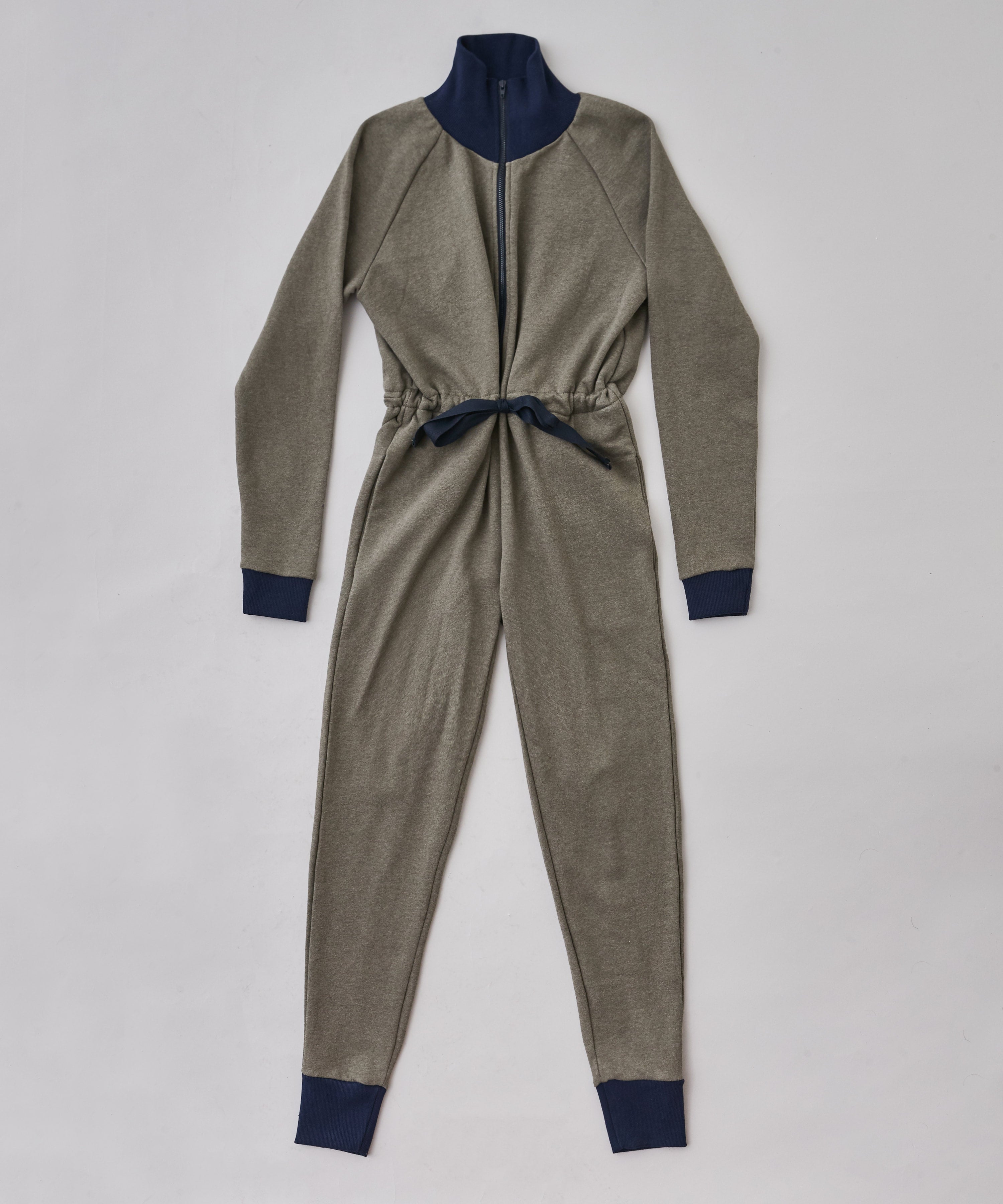 ORGANIC COTTON JUMPSUIT | KHAKI
