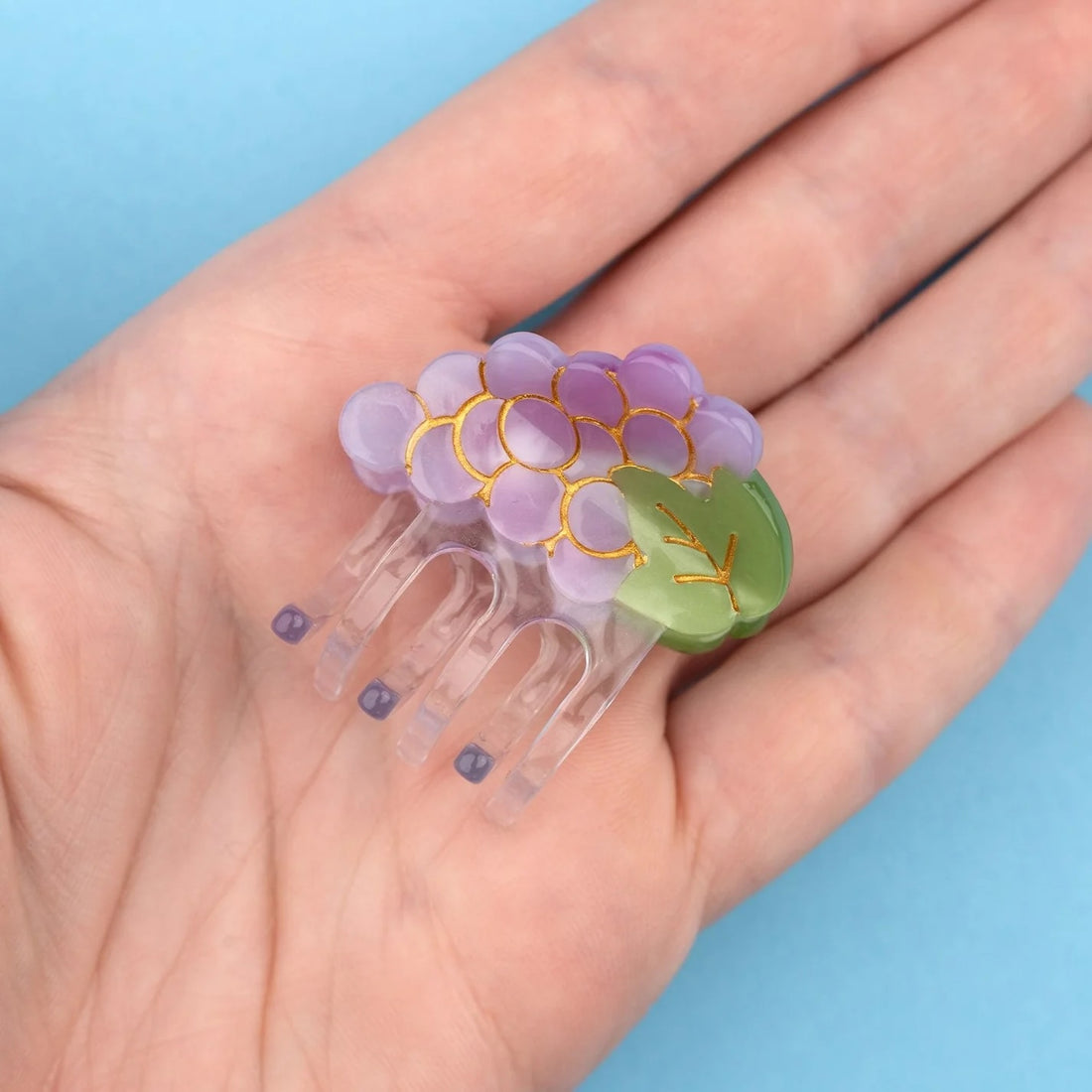 GRAPE MINI HAIR CLAW