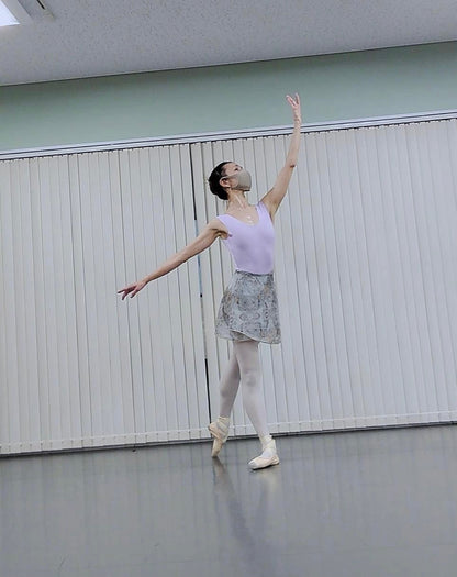 CREORA® REVERSIBLE LEOTARD | LILAC/GREY