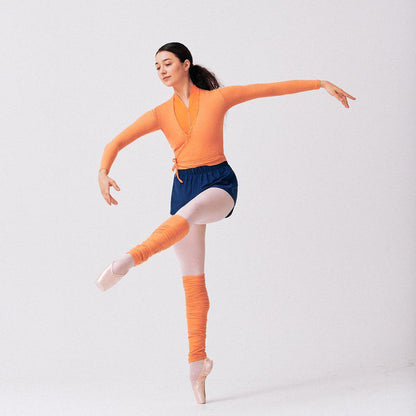 TENCEL™ WRAPPED TOP | ORANGE