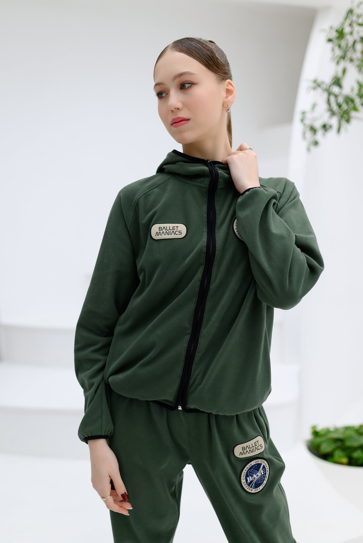Interstellar hoodie | Saturated sage