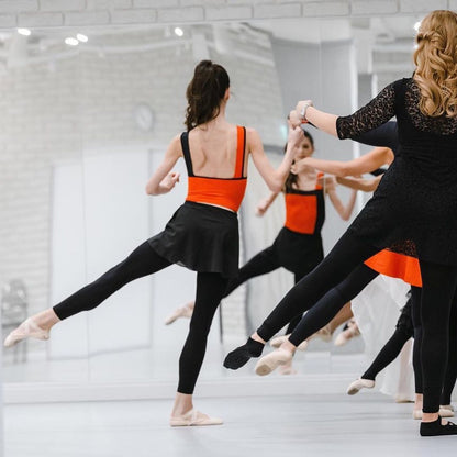 Square leotard | Scarlet
