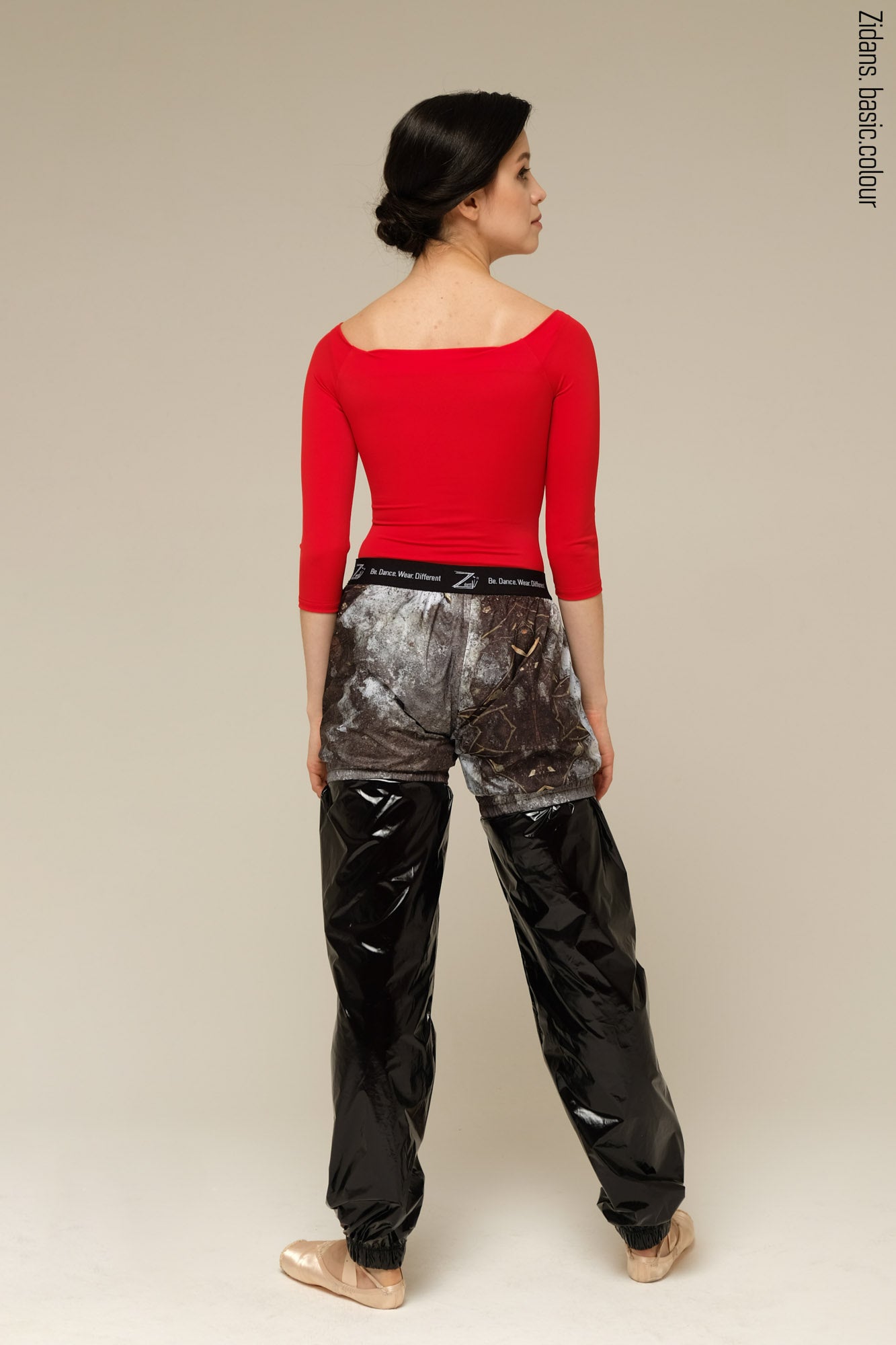 Pants + Shorts, stained in print | mud