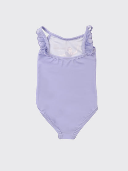 Lilac Fairy girls wings leotard