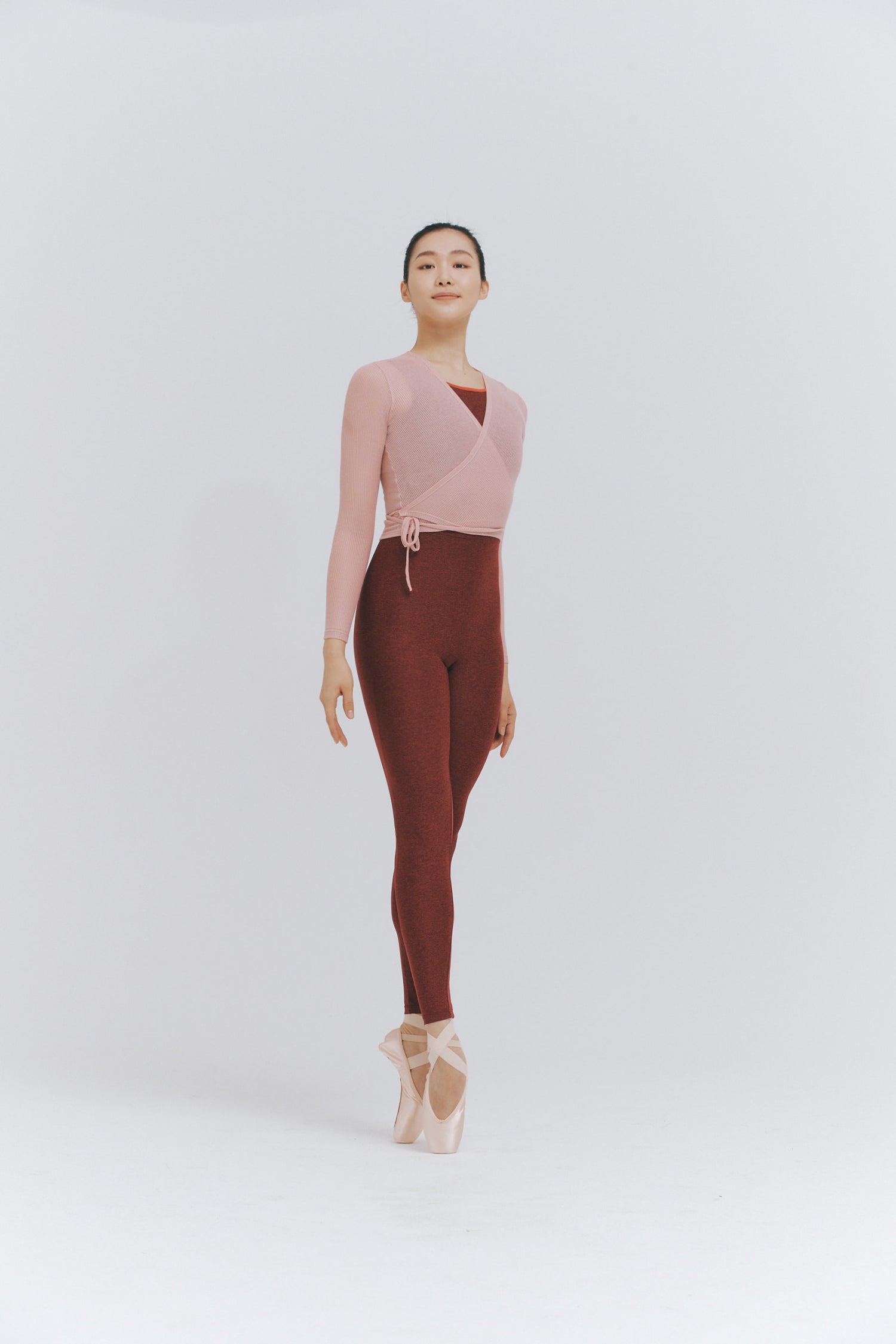 TENCEL™ WRAPPED TOP | LIGHT PINK