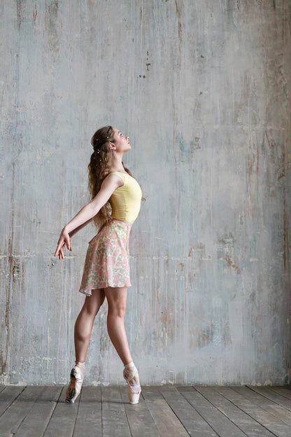 Leotard Papillion | Yellow narcissus