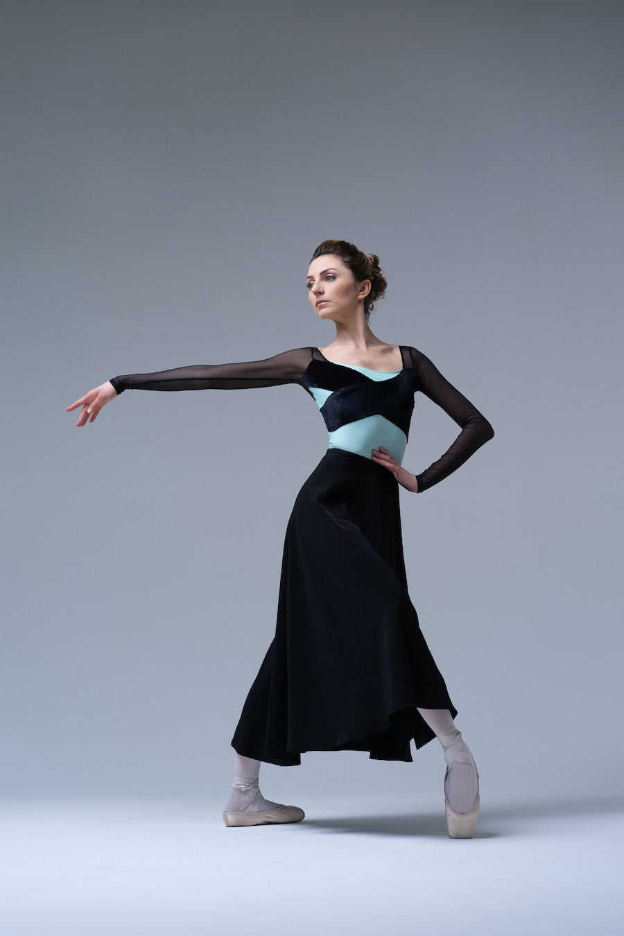 Tunique-skirt Maxi by Kristina Kretova Black