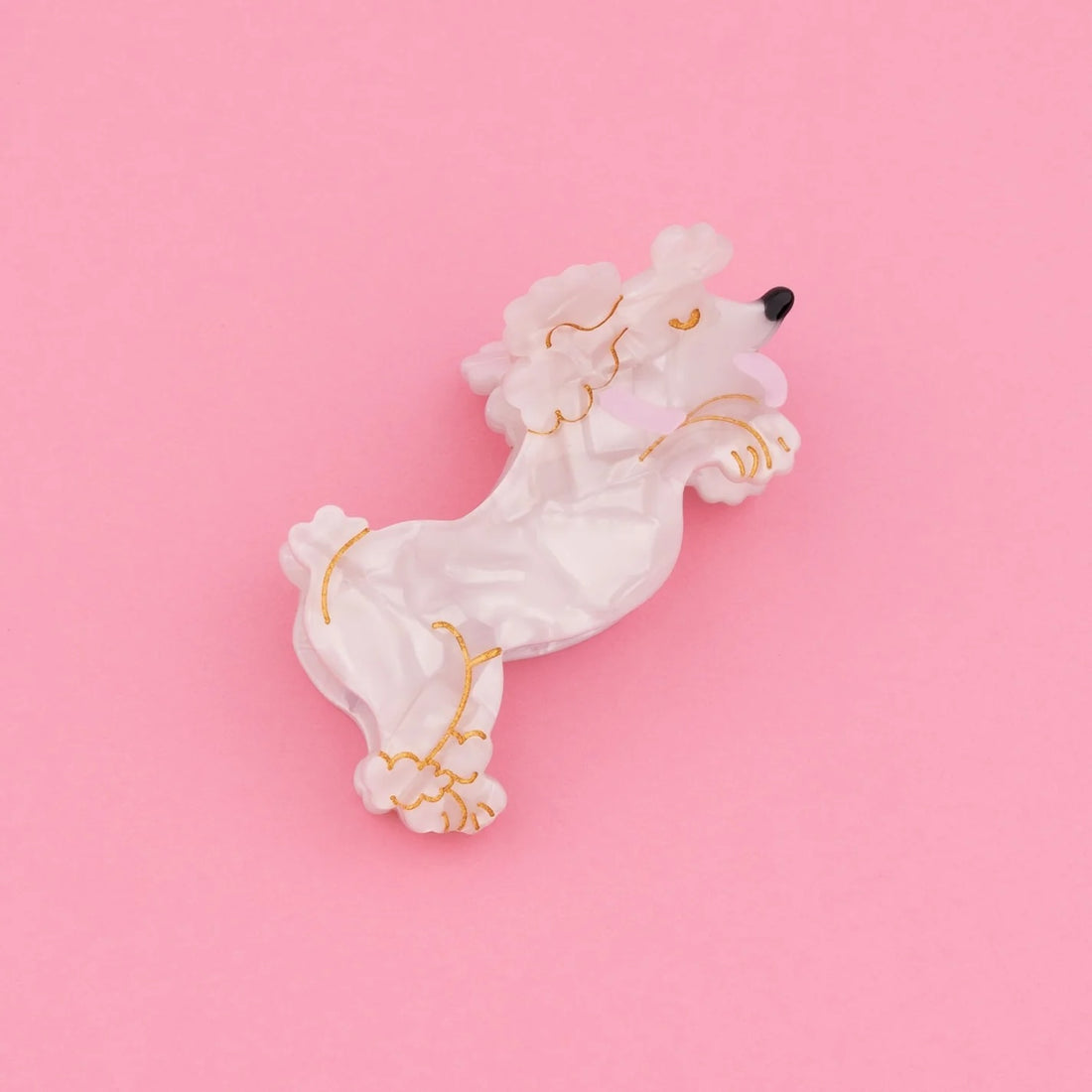 POODLE HAIR CLAW