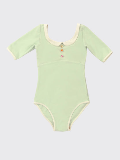 Montpensier girls leotard | Green apple
