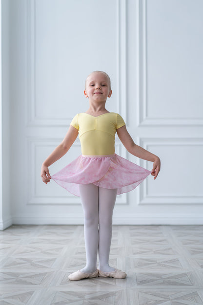 Girls tunique-skirt mini | Pastel pink