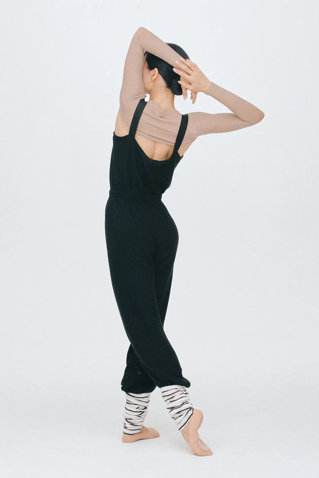 MODAL® LONG ROMPER | BLACK