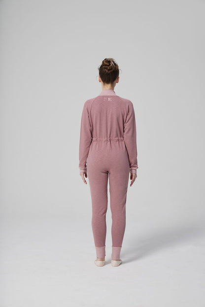 MODAL® FITTED JUMPSUIT | DUSTY PINK
