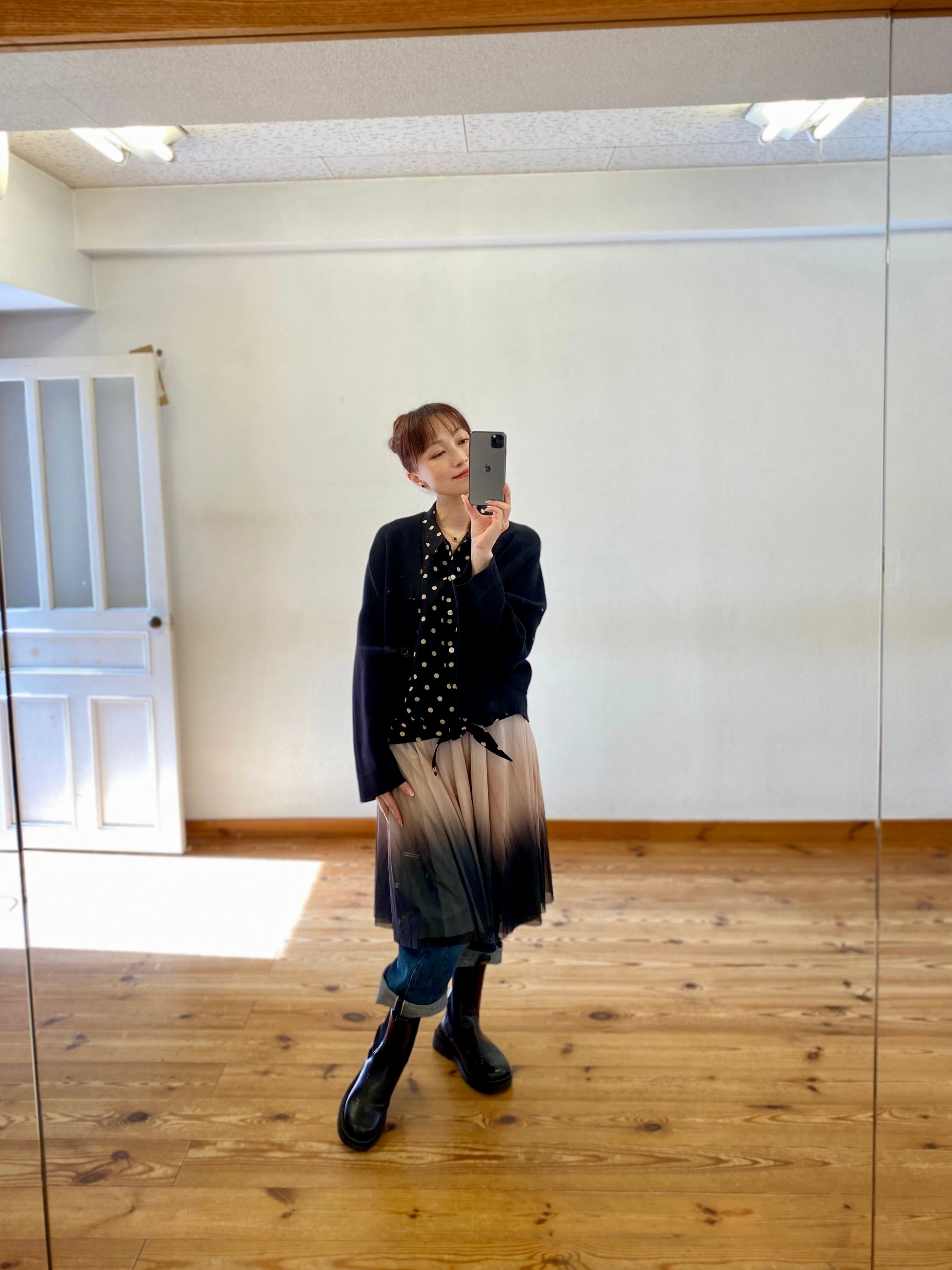［予約アイテム］Flow™ Blooming Max Rehearsal Skirt | Odile