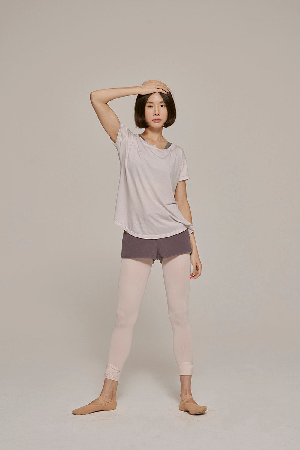 CREORA® SHORT | FLEECE GREY