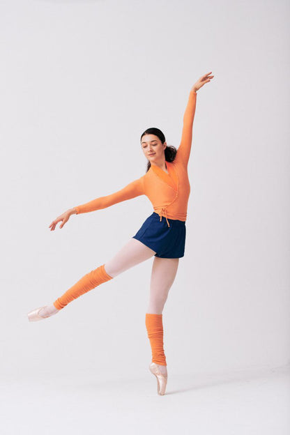 TENCEL™ WRAPPED TOP | ORANGE
