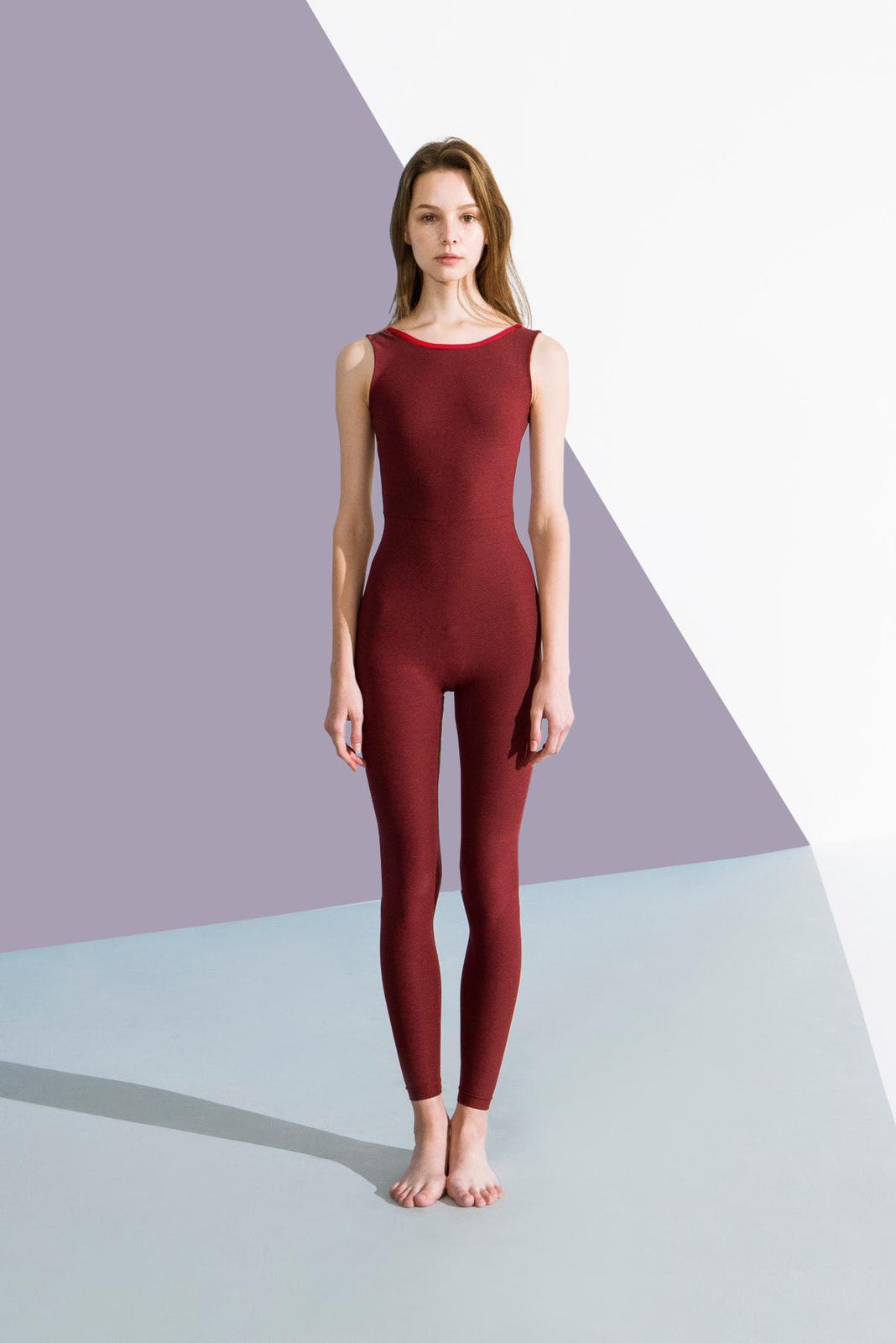 CREORA® UNITARD | BURGUNDY