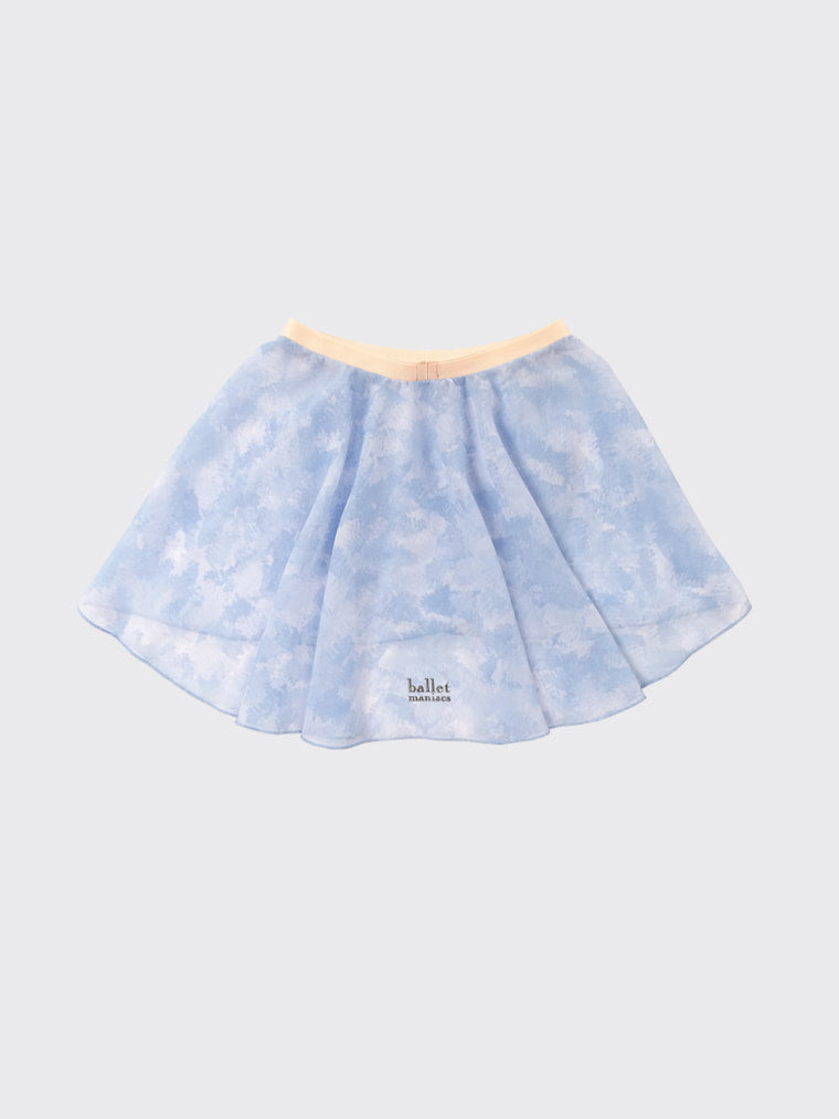 Girls tunique-skirt mini | Pastel blue