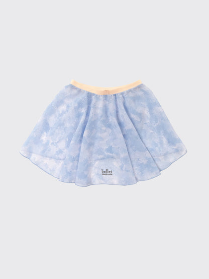 Girls tunique-skirt mini | Pastel blue