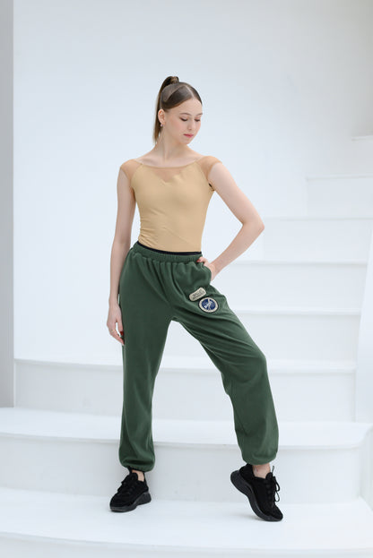 Interstellar pants | Saturated sage