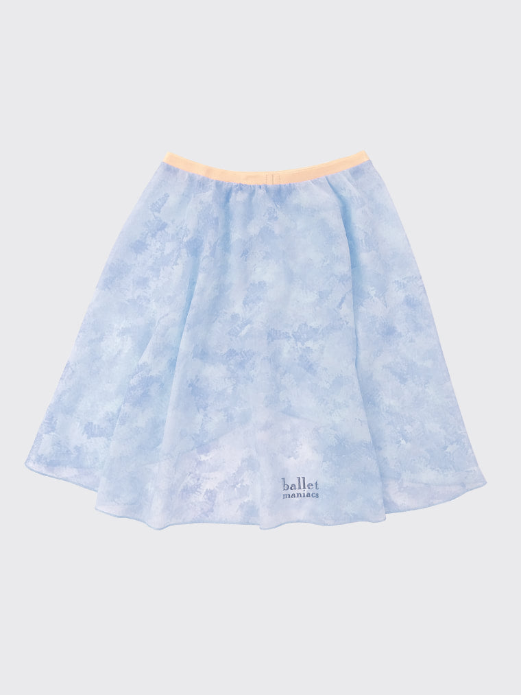 Girls tunique-skirt mini | Pastel blue