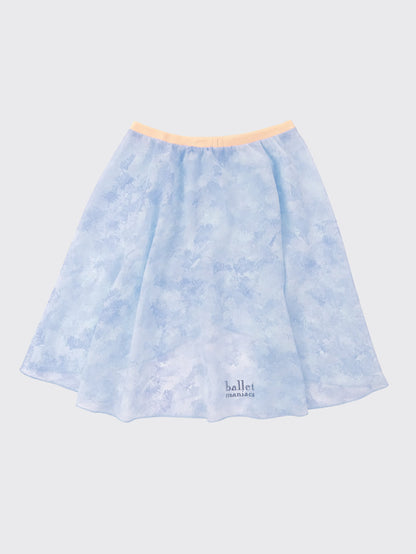 Girls tunique-skirt mini | Pastel blue