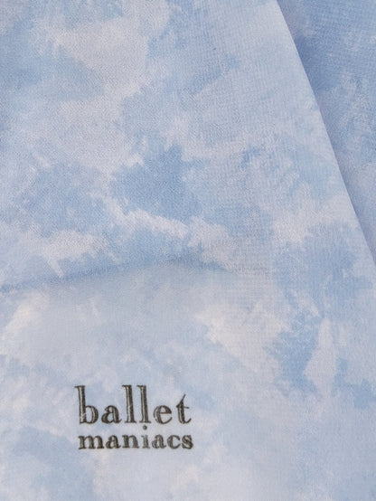 Girls tunique-skirt mini | Pastel blue