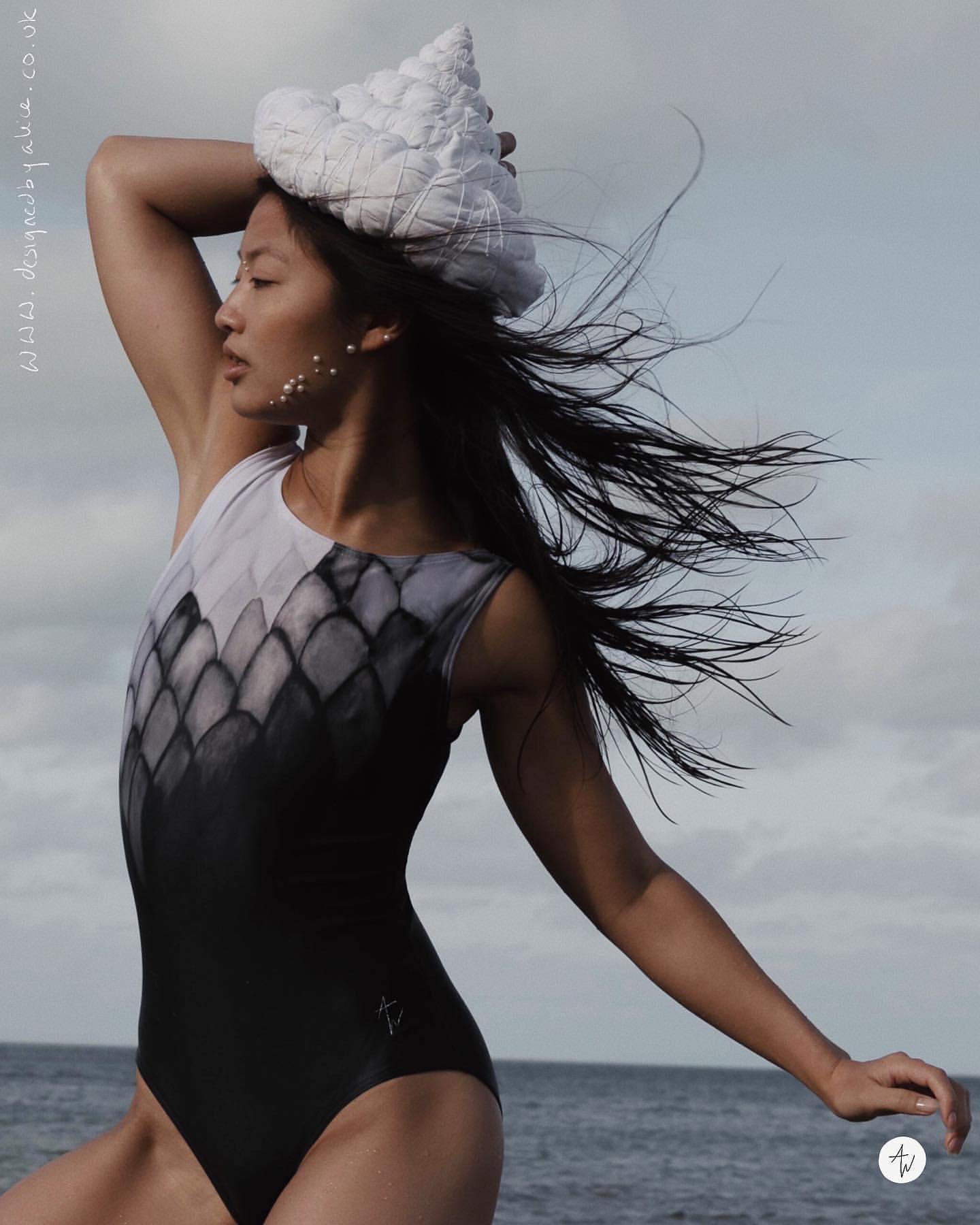 BODYSUIT // BLACK SOMEFISH