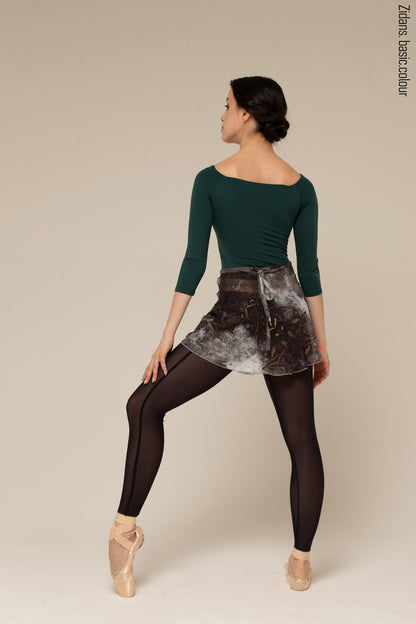 Translucent Ziphirus leggings Zlack | black